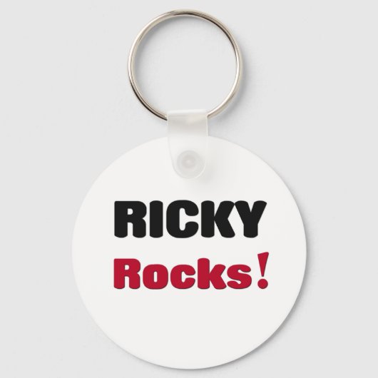 Ricky Rocks Sleutelhanger (Voorkant)