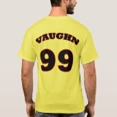 Ricky Vaughn Wild Thing T-shirt (Achterkant)