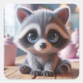 "Ricky" Vierkante Sticker