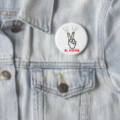 RickyStinkvingers Ronde Button 5,7 Cm (In situ)