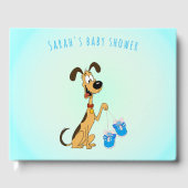 Rico de Hond Baby Boy Shower Gastenboek (Voorkant)