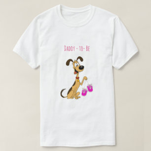 Rico de Hond Baby Boy Shower Vader-wordende T-shirt