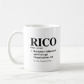 RICO-definitie Koffiemok (Links)