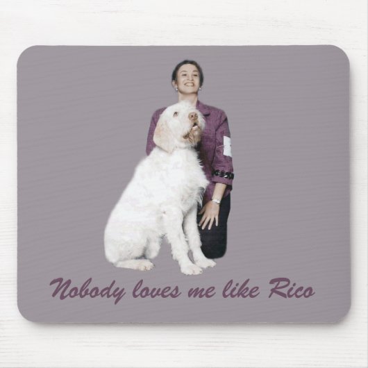 Rico en Susan Mousepad Muismat (Voorkant)