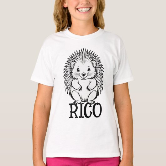 RICO PORCUPINE T-SHIRT (Voorkant)