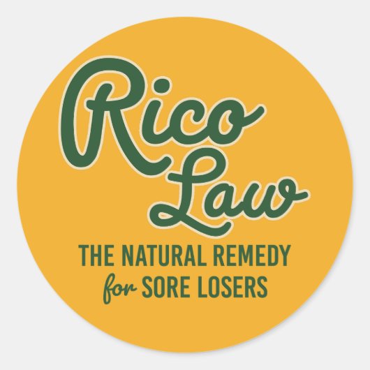 RICO WET RONDE STICKER (Voorkant)