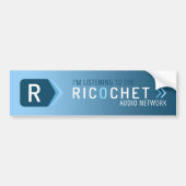 Ricochet Audio Network Bumpersticker (Voorkant)