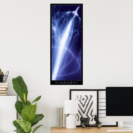 Ricochet Poster (Thuiskantoor)