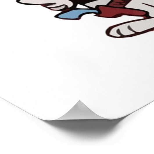 Ricochet Rabbit DroopaLong Poster (Hoek)