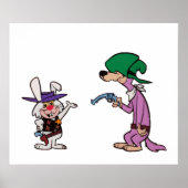 Ricochet Rabbit DroopaLong Poster (Voorkant)