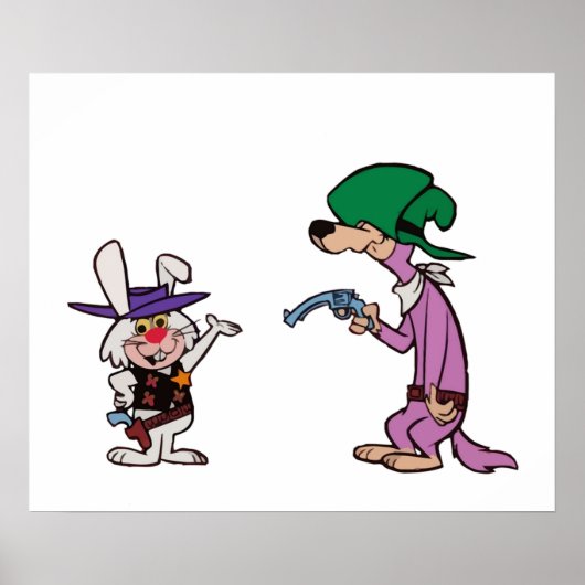 Ricochet Rabbit DroopaLong Poster (Voorkant)