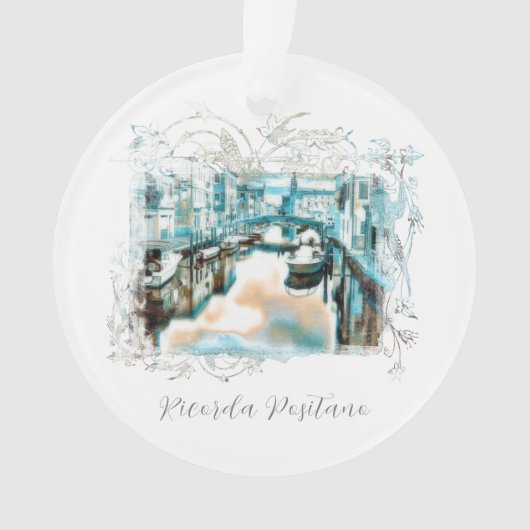 *~* Ricorda Positano AR20 Italië Italiaans Ornament (voorkant)