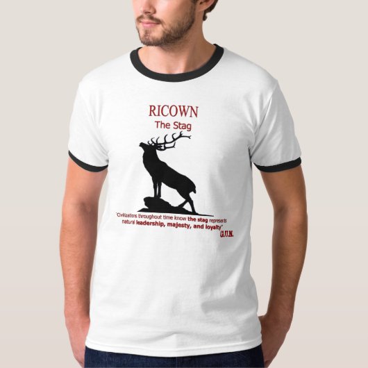 Ricown - The Stag T-shirt (Voorkant)