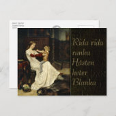 Rida rida ranka CC0292 Edelfelt Briefkaart (Voorkant / Achterkant)