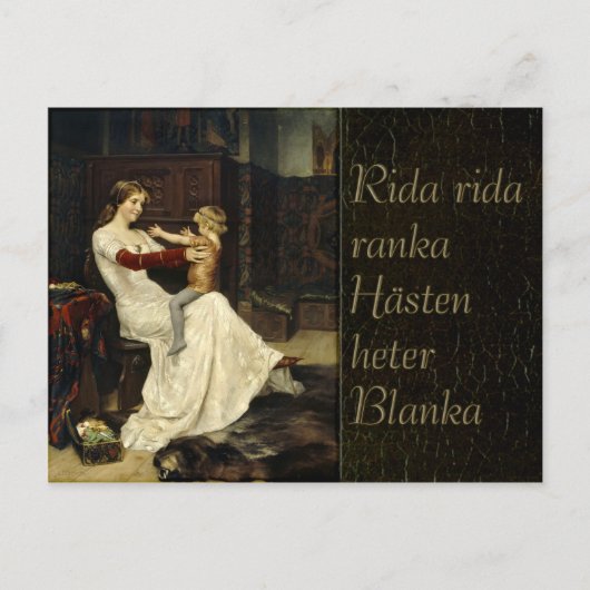 Rida rida ranka CC0292 Edelfelt Briefkaart (Voorkant)