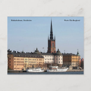 Riddarholmen, Stockholm, Foto ... Briefkaart
