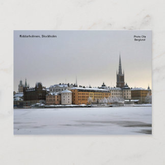 Riddarholmen, Stockholm, Foto ... Briefkaart