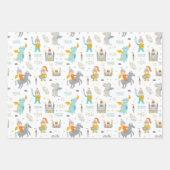Ridder & Draak Inpakpapier Set van 3 Vel (Voorkant 3)