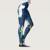 Ridder Dragon Castle Childish Patroon Leggings (Rechts)