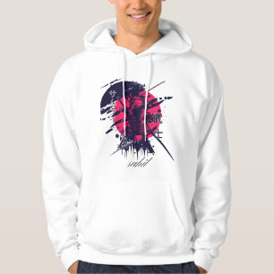 Ridder Duivel Mannen Hoodie Gotische middeleeuws