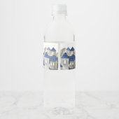Ridder en Draak Waterfles Etiket (Achterkant)