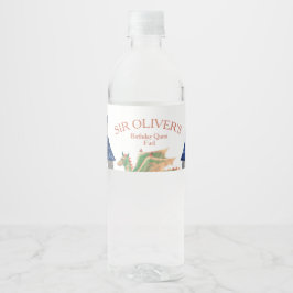 Ridder en Draak Waterfles Etiket