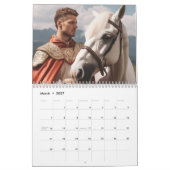 Ridder en paard. 2025 kalender (Mar 2027)
