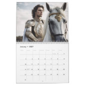 Ridder en paard. 2025 kalender (Jan 2027)