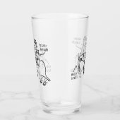 Ridder en Paard Glas Tumbler (Rechts)