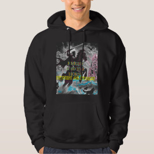 Ridder en Paard Krachtig Kunst Heren Hoodie