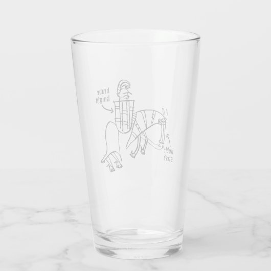 Ridder en Steed Glass Tumbler (Achterkant)