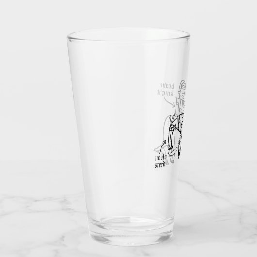 Ridder en Steed Glass Tumbler (Rechts)
