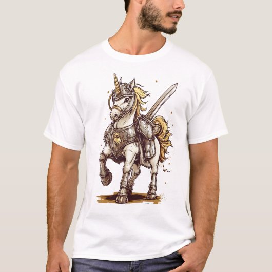 Ridder Harnas Eenhoorn (1) T-shirt (Voorkant)
