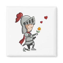 Ridder in Shining Armor Koelkast Magneet