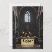 *~* Ridder Kasteel Scroll Middeleeuwse AP88 Verjaa Kaart (Voorkant)