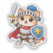 Ridder Kat Sticker (Voorkant)