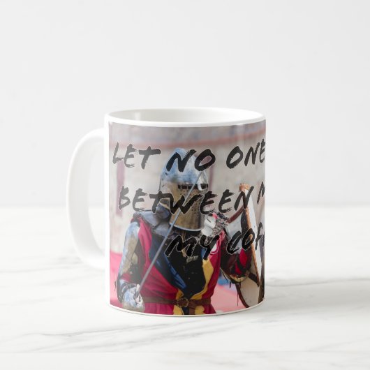 ridder koffiemok (Voorkant links)