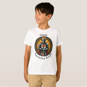 Ridder Leerling helder leuk spel T-shirt (Voorkant volledig)