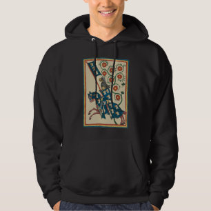 Ridder met adelaar-heraldiek, 14e-eeuwse middeleeu hoodie