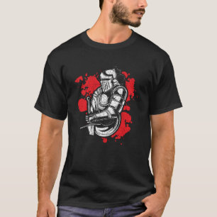 Ridder middeleeuwse soldaat ridderorde krijger 7 t-shirt
