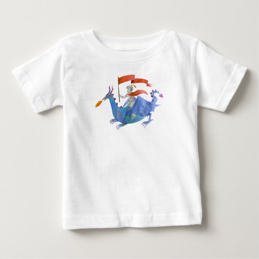 Ridder op Draak Kinder T-Shirt (Voorkant)
