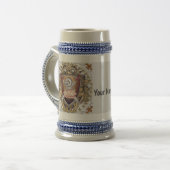 Ridder Schild Achternaam stein Bierpul (Voorkant links)