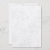  ridder te paard met zwaard bruiloft kaart (Achterkant)