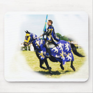 Ridder te paard muismat