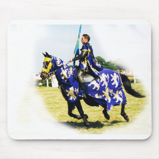 Ridder te paard muismat (Voorkant)