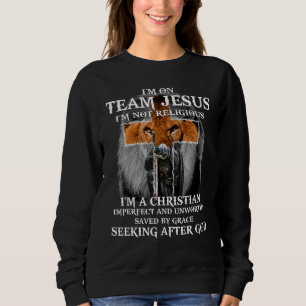 Ridder Tempelier IU2019m op Team Jesus IU2019m Nie Trui