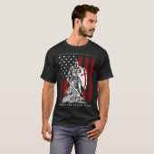 Ridder Tempeliers Amerikaanse vlag T-shirt (Voorkant volledig)