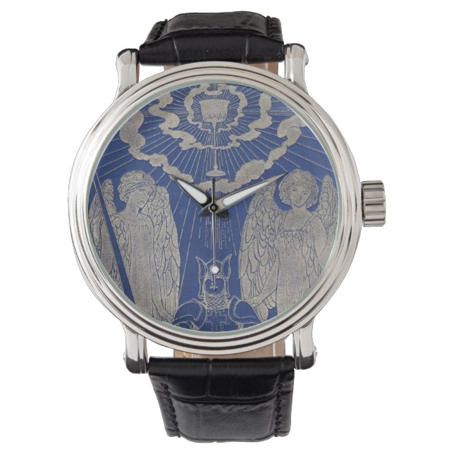 Ridder van de Heilige Graal Koning Arthur Fantasy Horloge (Voorkant)
