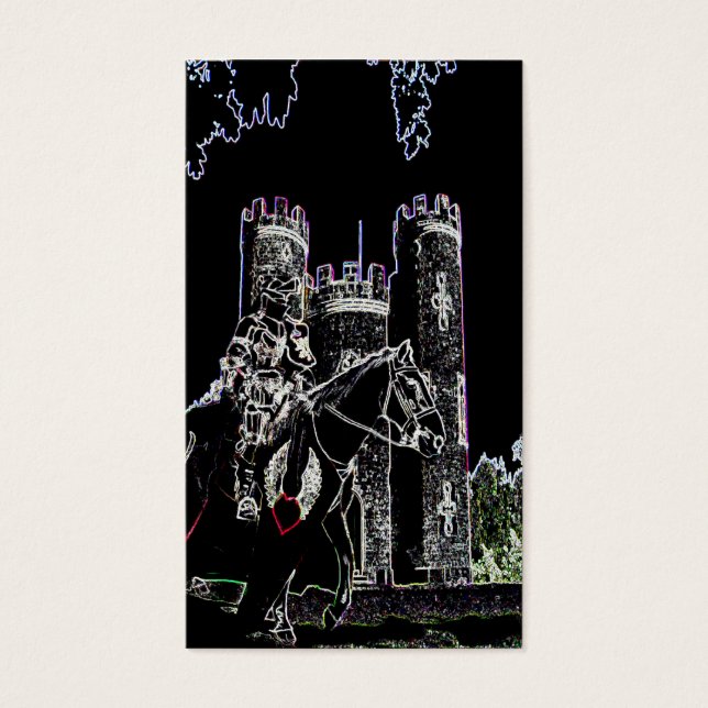 Ridder van de Nacht Visitekaartjes (Voorkant)