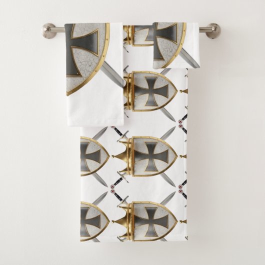 Ridder Van RayEl Crest Bad Handdoek (Insitu)